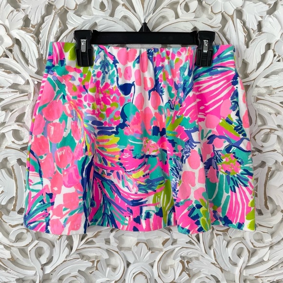 Lilly Pulitzer Dresses & Skirts - {Lilly Pulitzer} Madison Stretch Cotton Skort, Gumbo Limbo, Size XS
